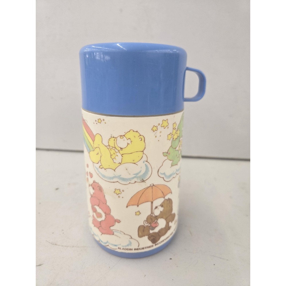 Vintage 1980s 80s Care Bears Thermos - Aladdin Industries